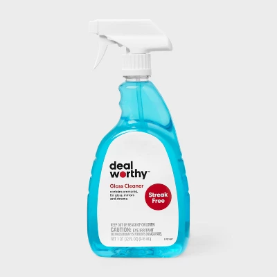 Glass Cleaner Streak - Glass Cleaner Spray Unscented Streak-Free -