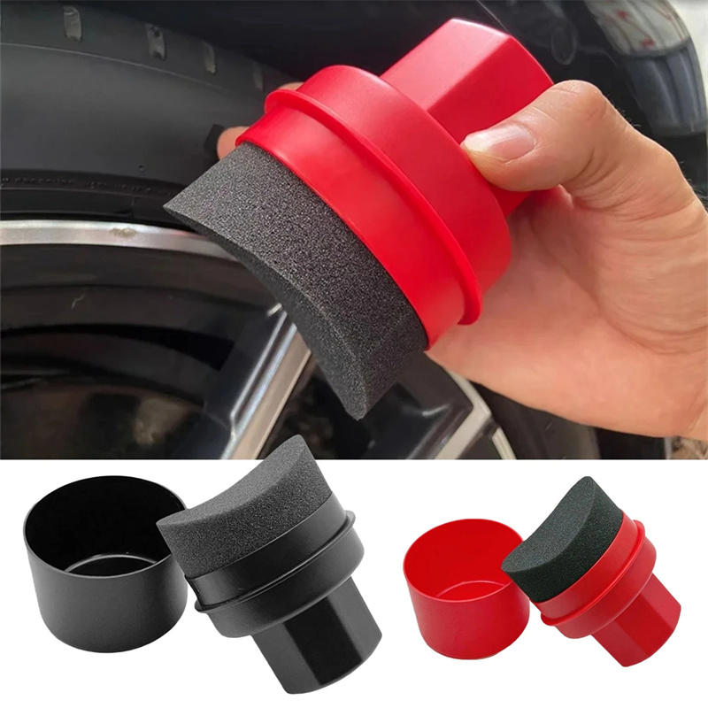 Curved Car Tire Waxing Sponge  - مراجعة Wax Applicator Pad وسعره