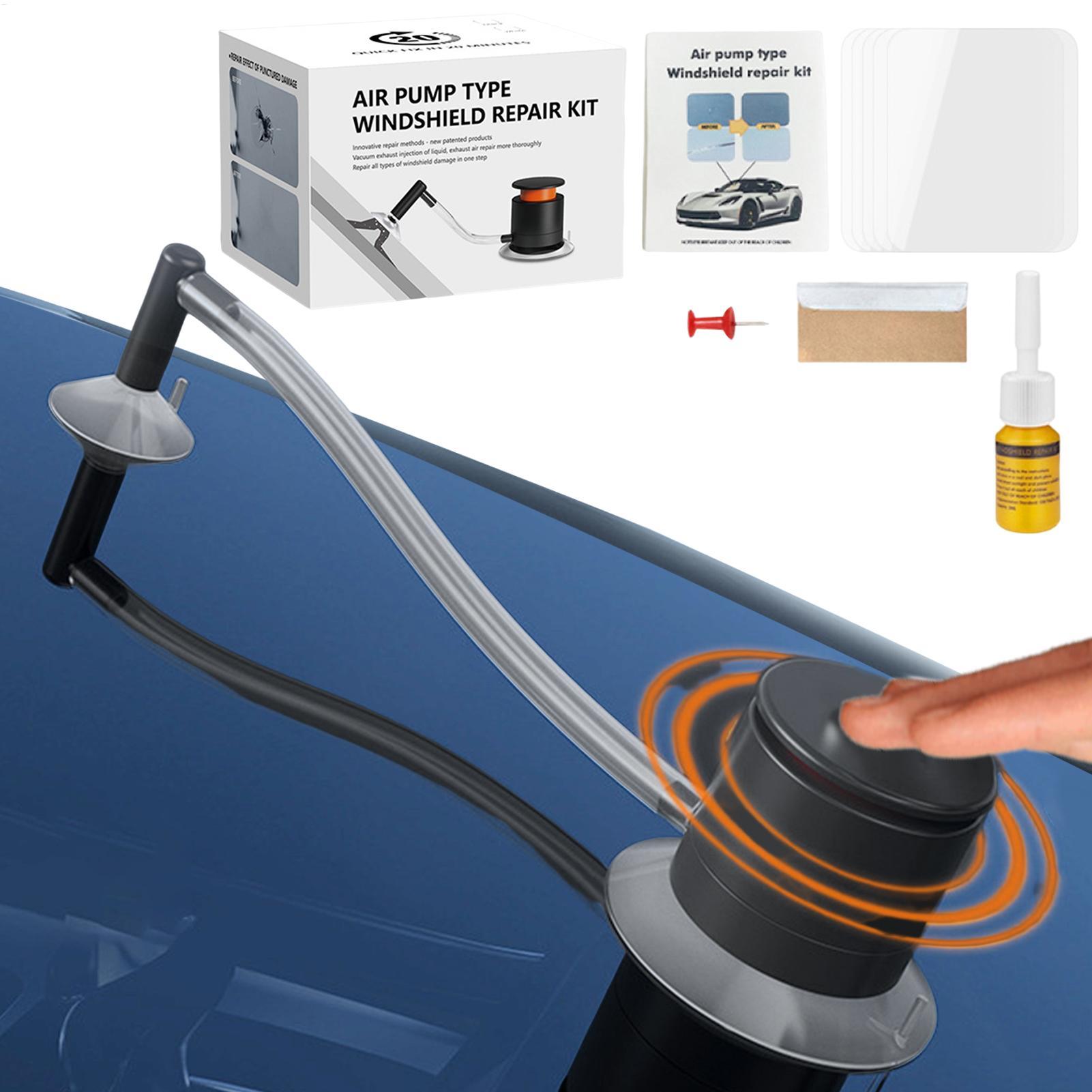 Car Glass Repair Kit Automotiv - مراجعة Glass Cleaner Streak وسعره