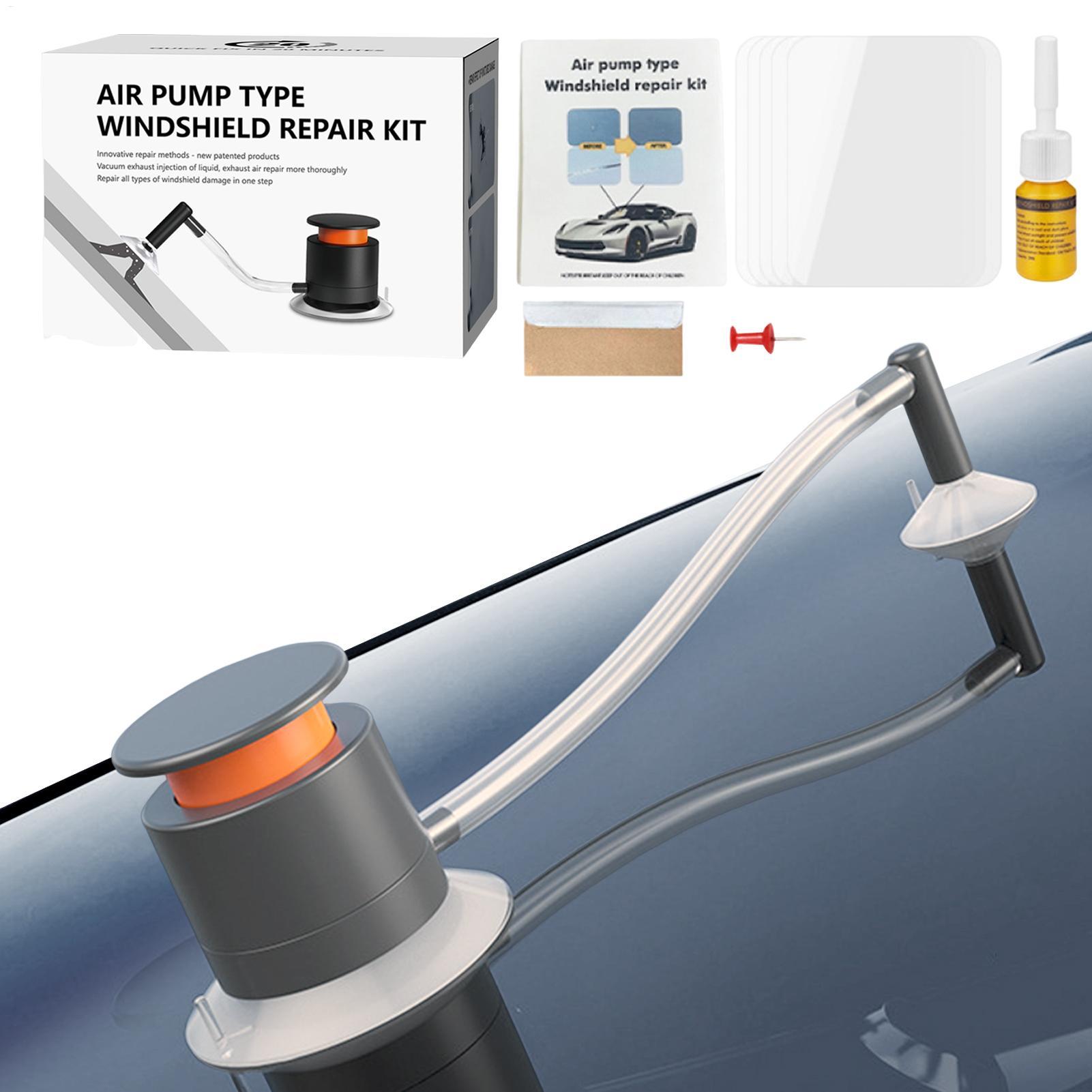 Car Glass Repair Kit Automotiv - مراجعة Glass Cleaner Streak وسعره