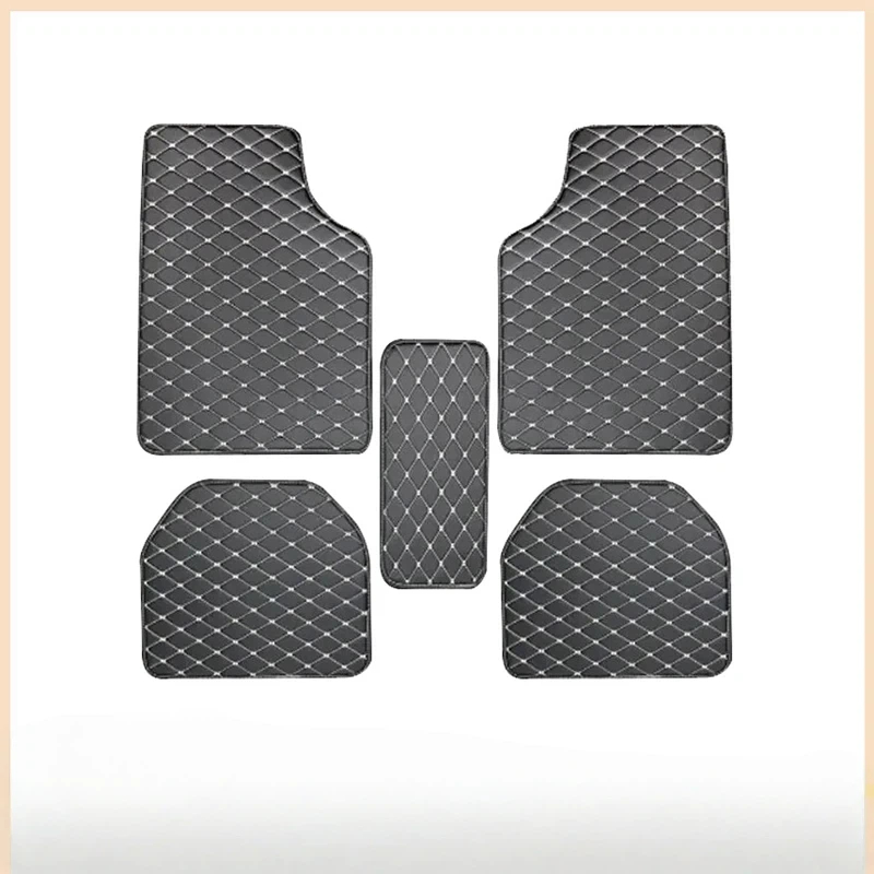 Car Floor Mats 5Pcs PU Leather - مراجعة Leather Cleaner Interior وسعره