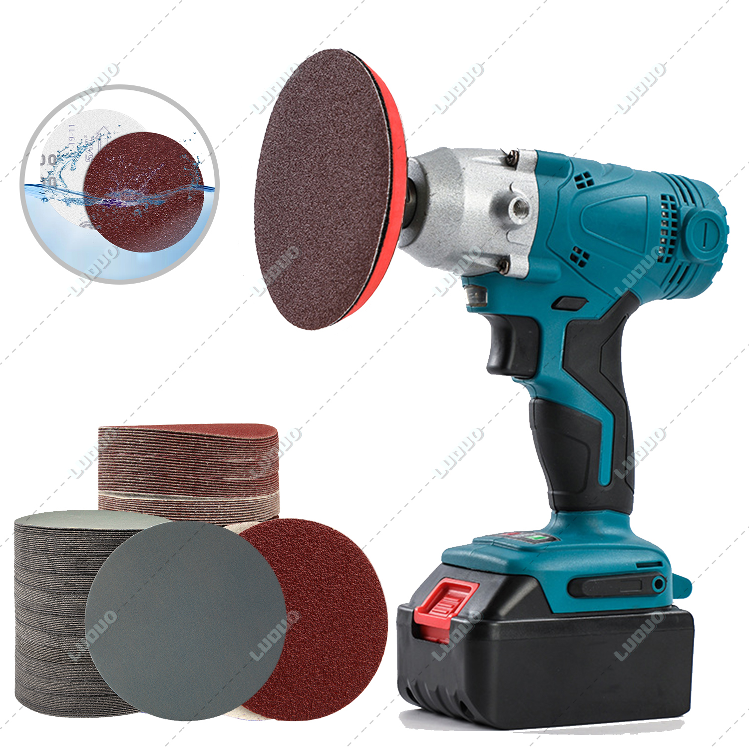 Wet Sanding Sheet Dry Polishin - مراجعة Interior Detailing Kit وسعره
