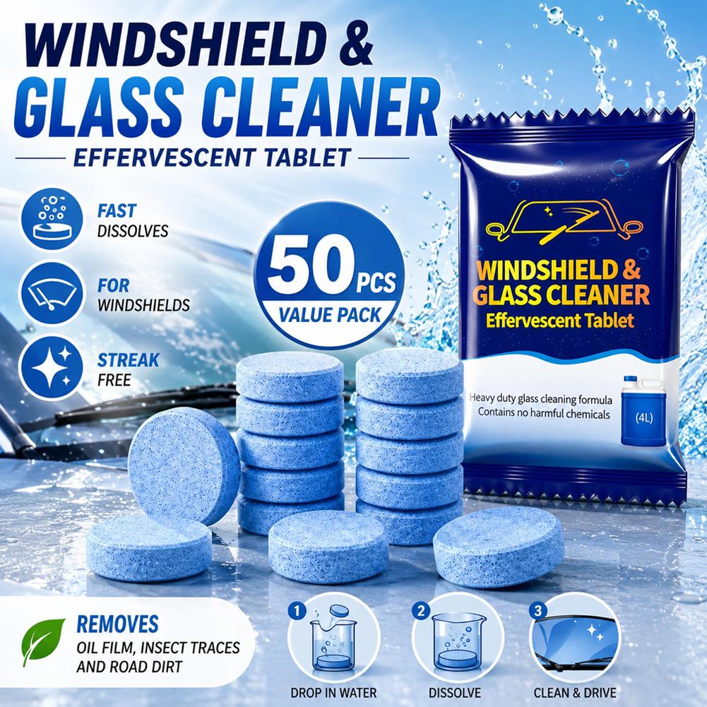Car Windshield Washer Efferves - مراجعة Glass Cleaner Streak وسعره