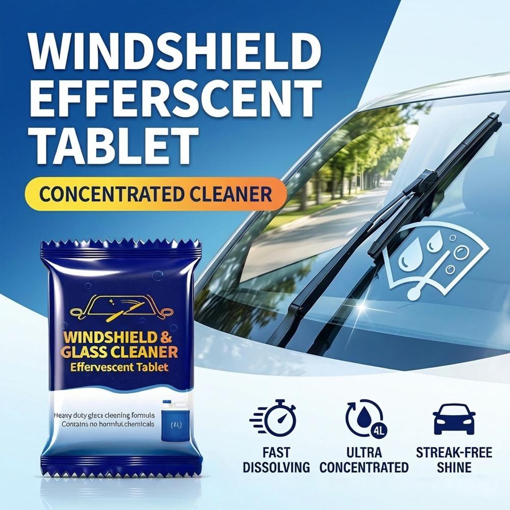 Car Windshield Washer Efferves - مراجعة Glass Cleaner Streak وسعره