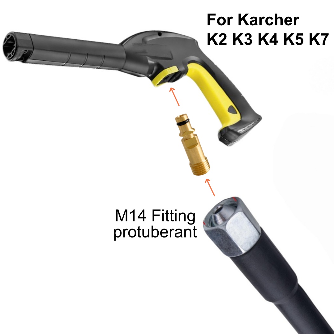For KARCHER K2-K7 Wash Gun Wat - مراجعة Car Shampoo Ph وسعره