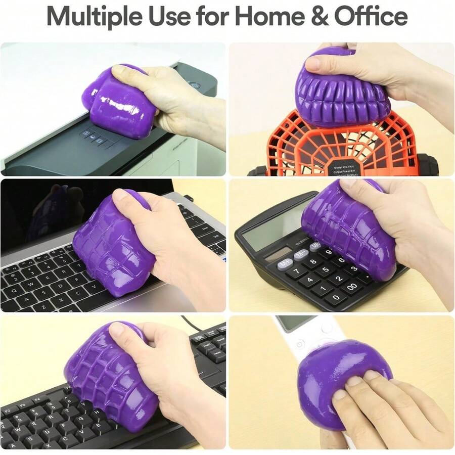 Purple Car Cleaning Gel Putty, - مراجعة Dirt Brush Interior وسعره