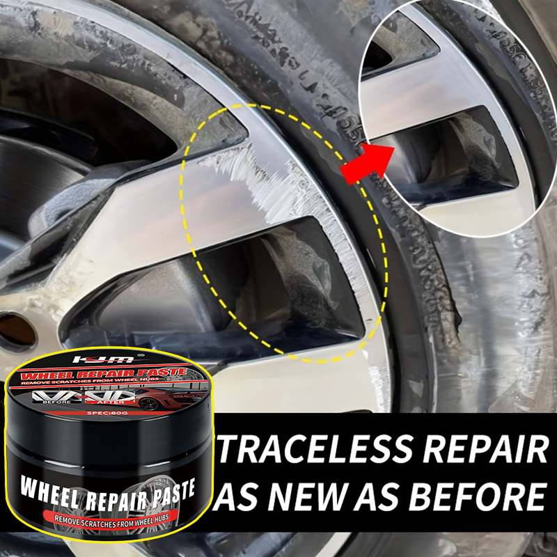 KJM 80G Wheel Hub Scratch Repa - مراجعة Wheel Cleaner Alloy وسعره