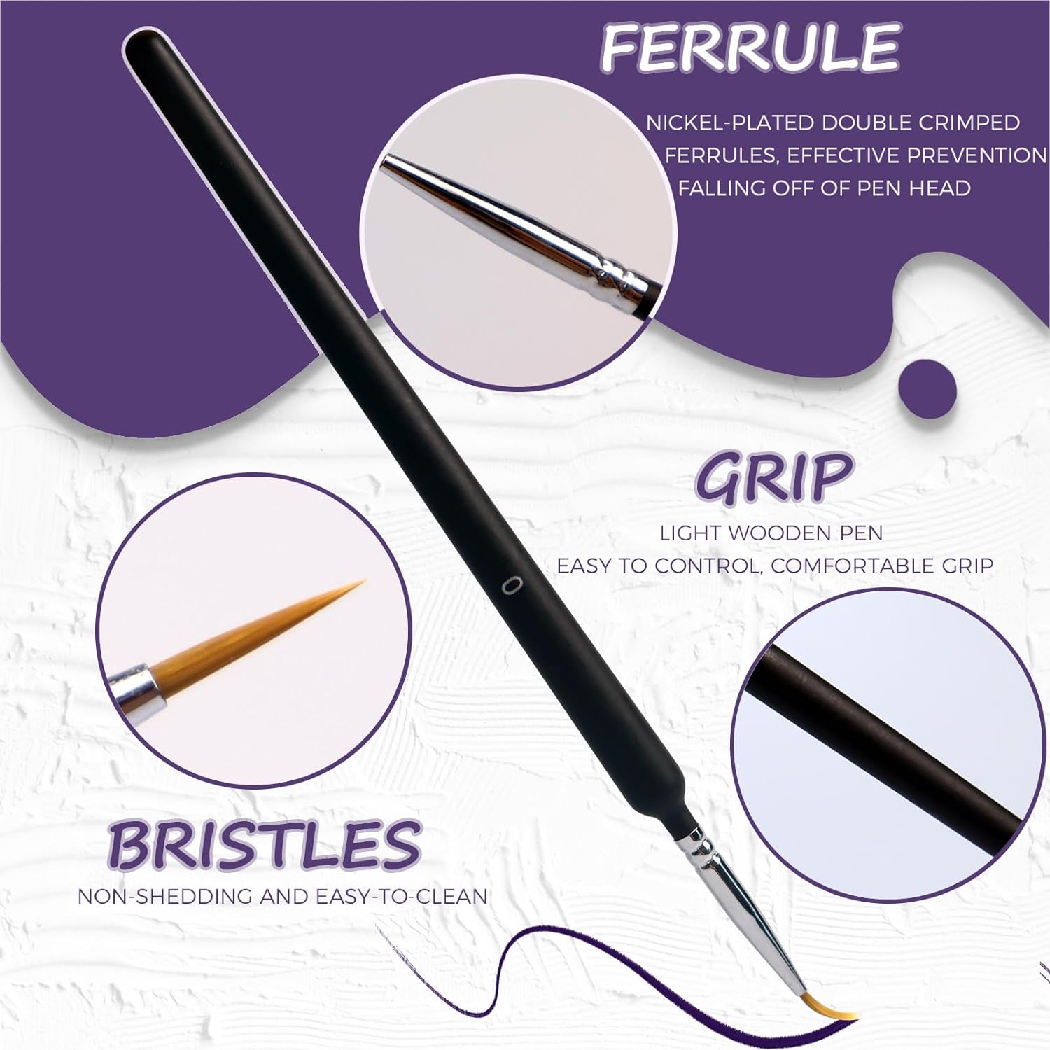 11 PCS Detail Paint Brush Set  - مراجعة Detailing Brush Set وسعره
