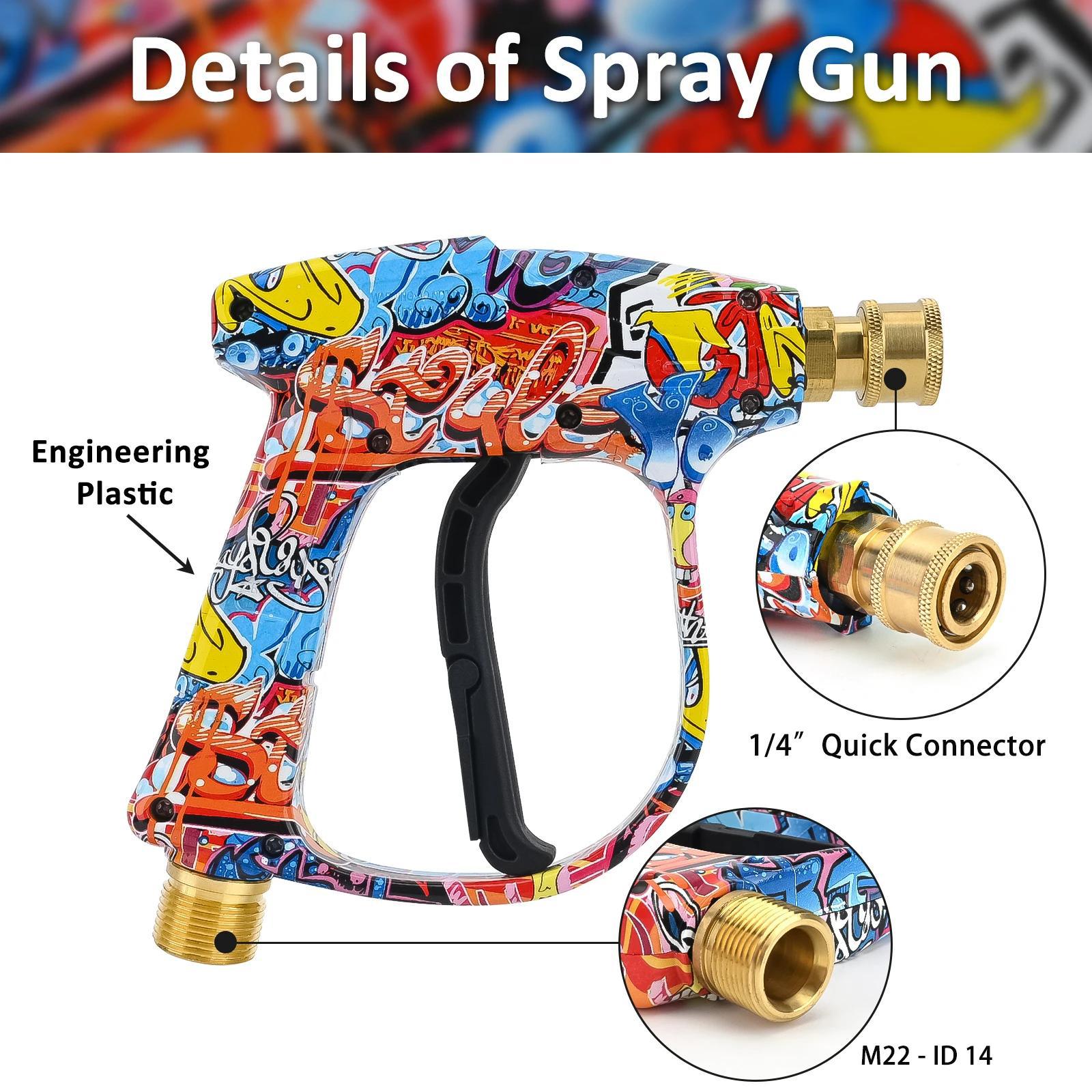 4350PSI High Pressure Water Gu - مراجعة Foam Cannon Car Wash وسعره