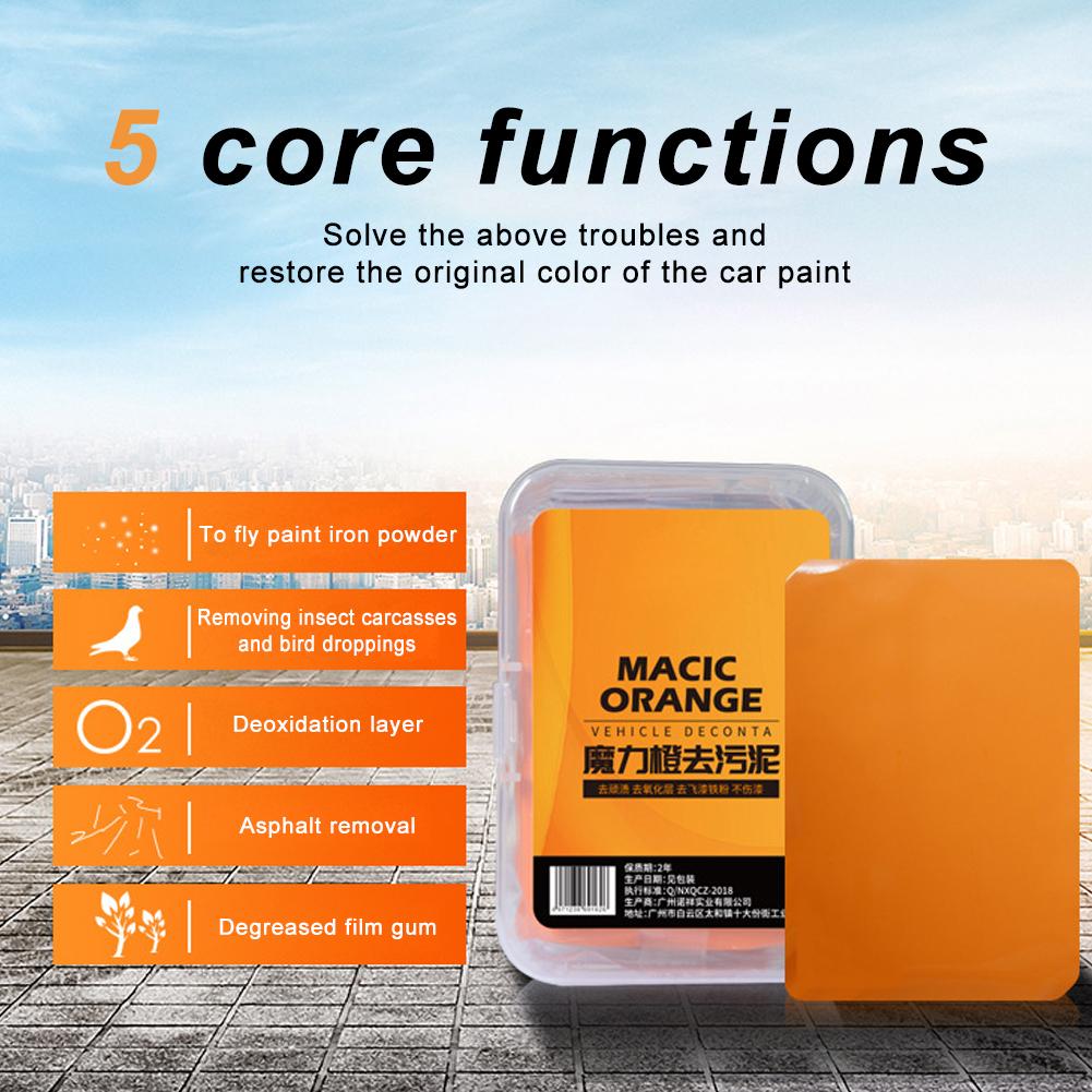 Magic Orange Car Wash Clay Bar - مراجعة Clay Bar Lubricant وسعره