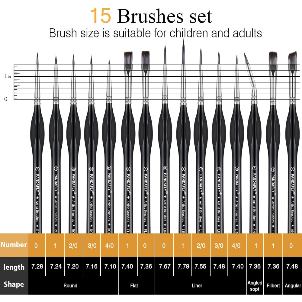Professional Detail Paint Brus - مراجعة Detailing Brush Set وسعره