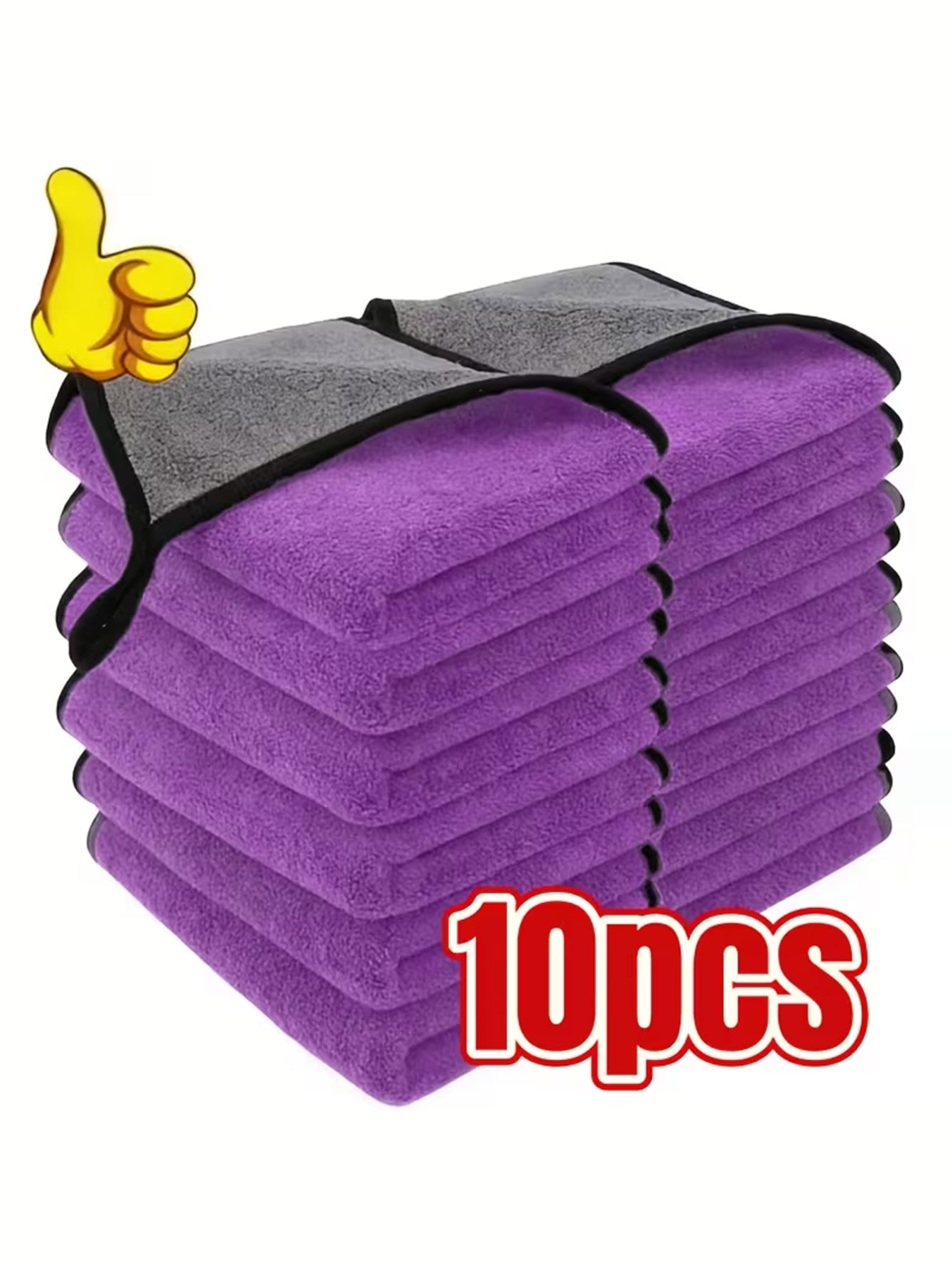 10-Pack Double-Sided Coral Vel - مراجعة Microfiber Towel Detailing وسعره