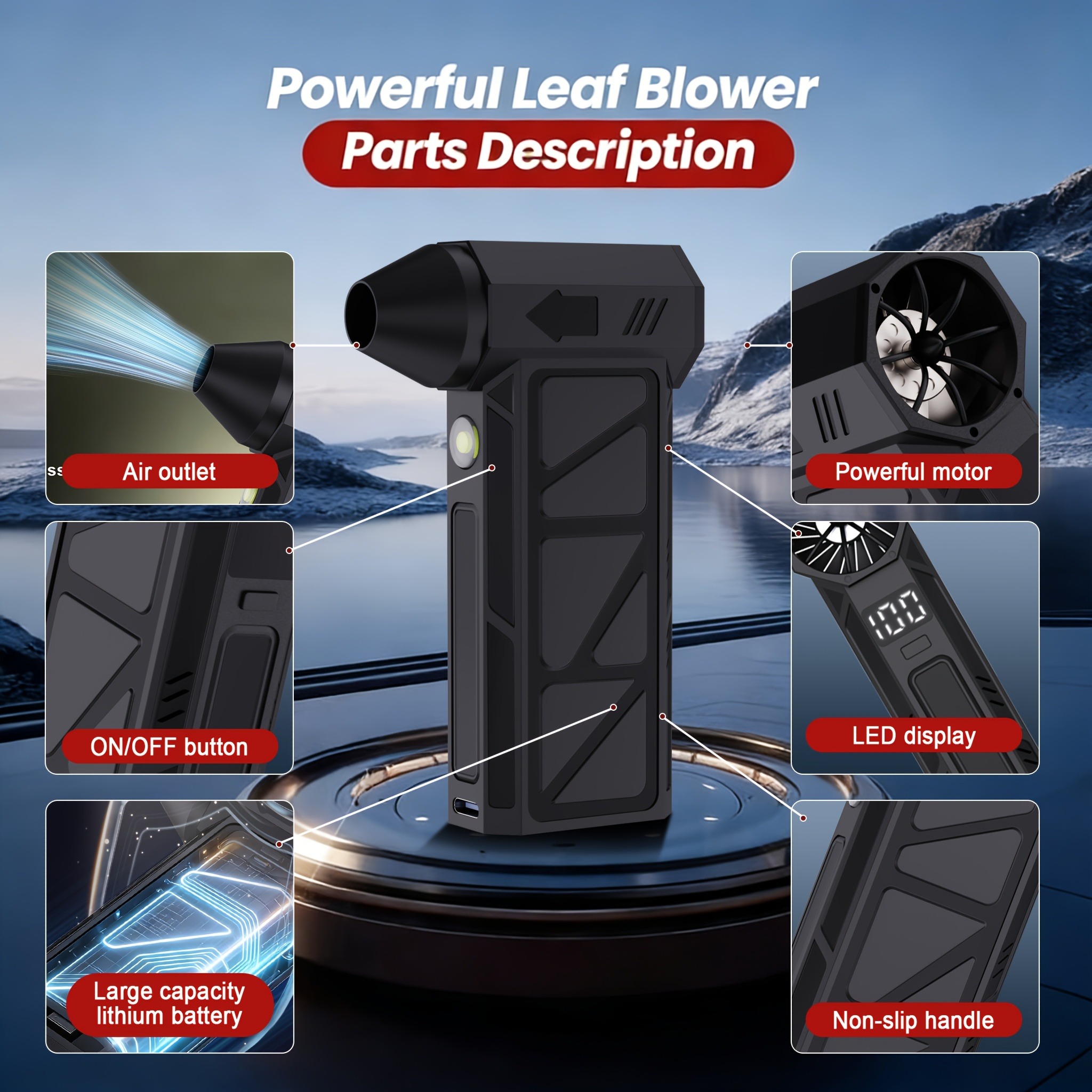 Blower for car cleaning  Compr - مراجعة Dryer Car Blower وسعره