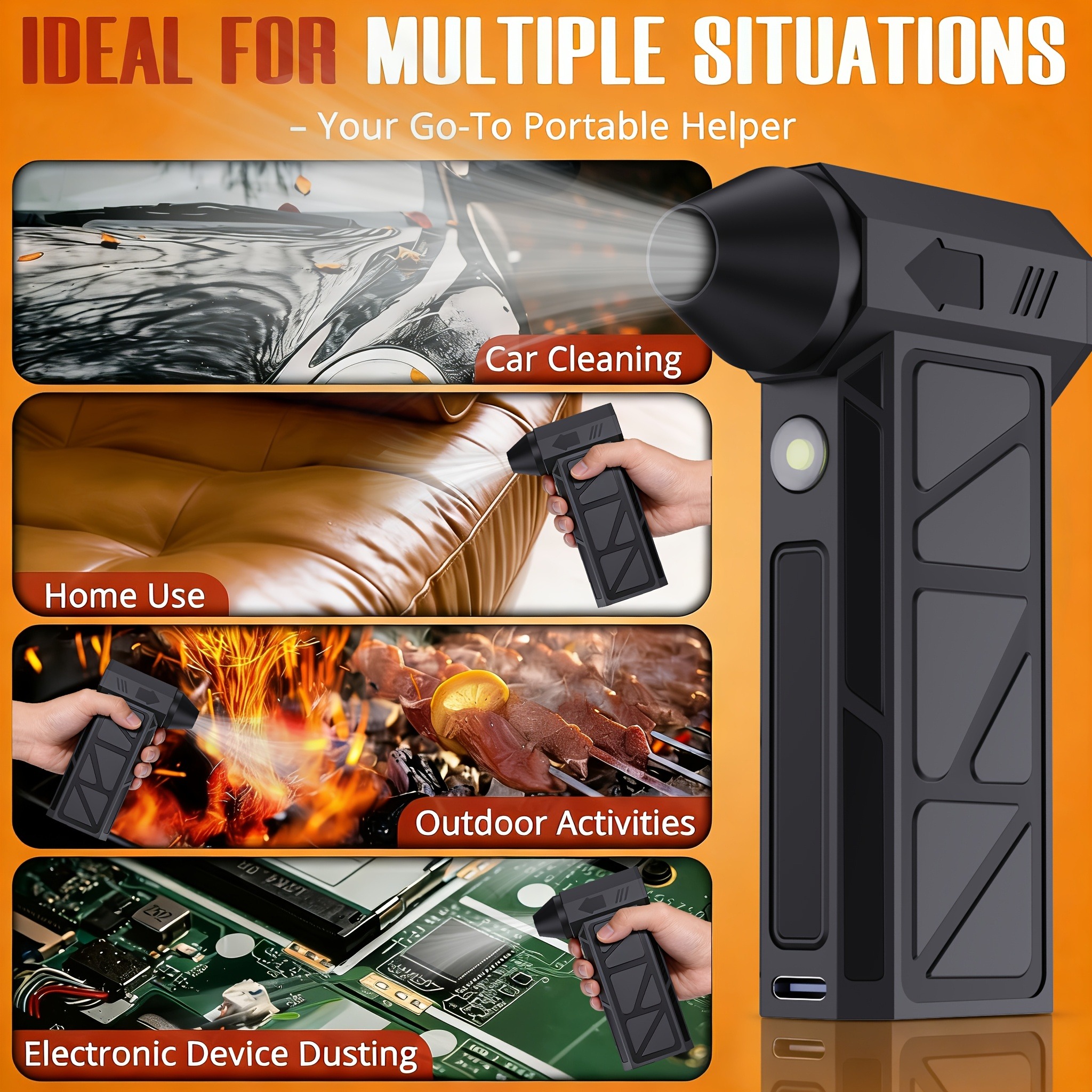 Blower for car cleaning  Compr - مراجعة Dryer Car Blower وسعره