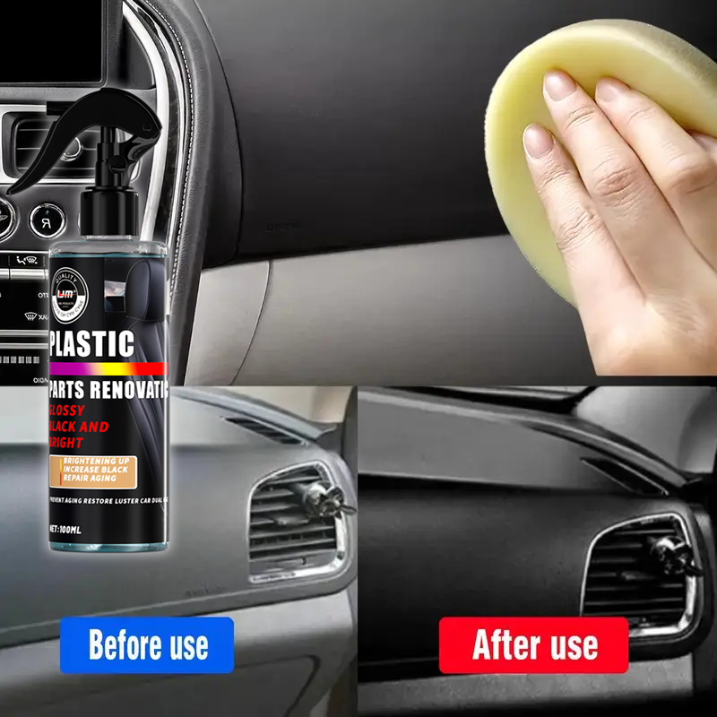 Car Plastic Renovation Spray,  - مراجعة Trim Restorer Plastic وسعره