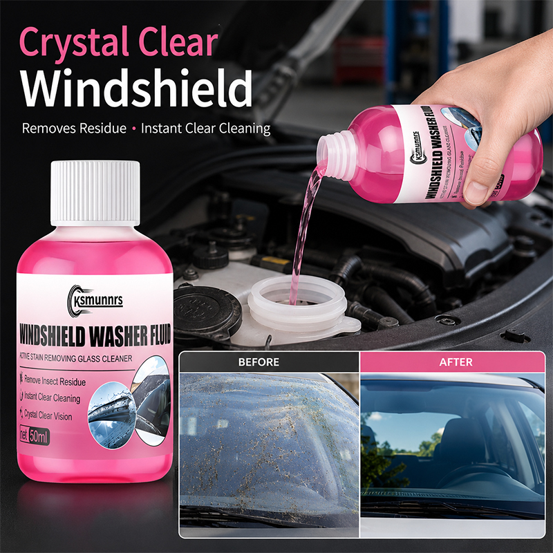 Car Glass Coating Washer Fluid - مراجعة Glass Cleaner Streak وسعره