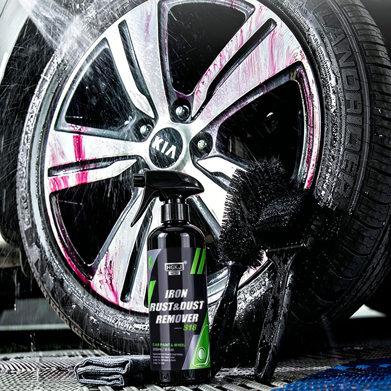 Iron Remover HGKJ S18 50/100ML - مراجعة Wheel Cleaner Alloy وسعره