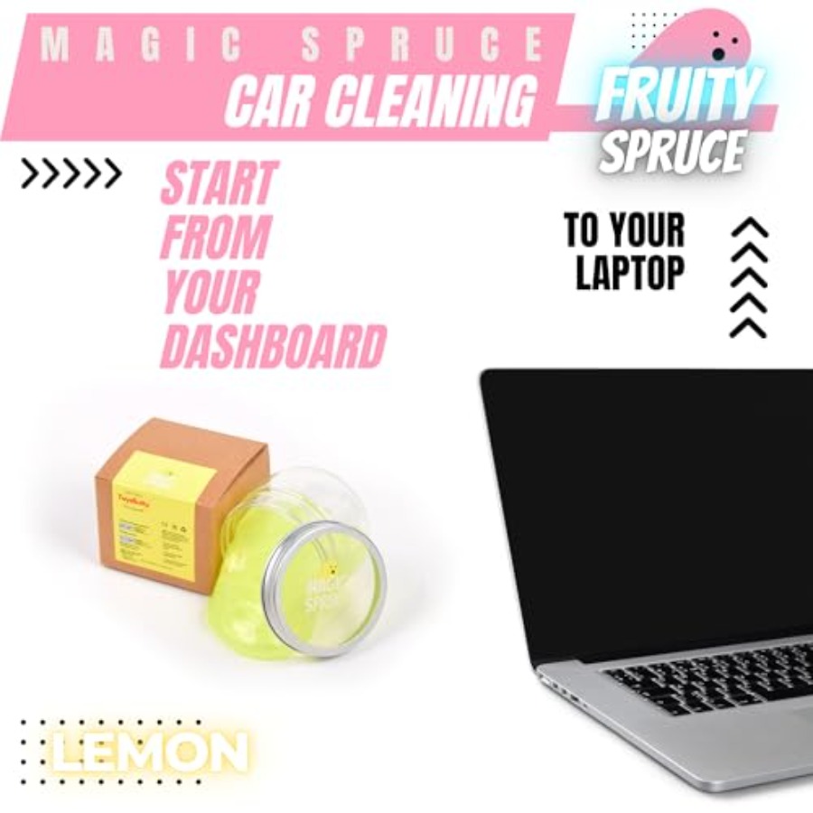 MAGIC SPRUCE Car Cleaning Gel  - مراجعة Interior Detailing Kit وسعره