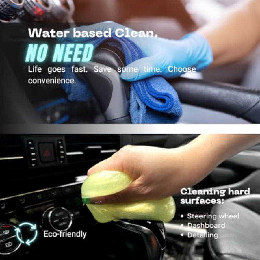 MAGIC SPRUCE Car Cleaning Gel  - مراجعة Interior Detailing Kit وسعره