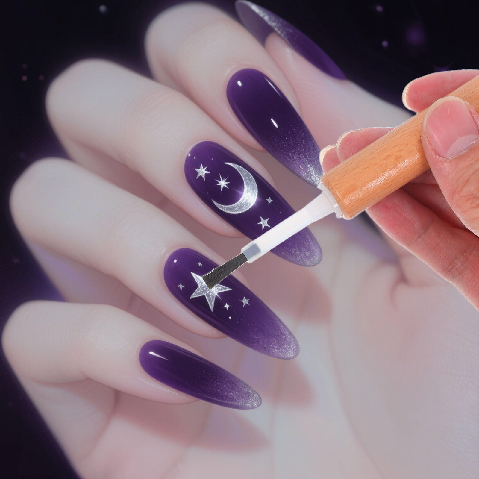 1Set Nail Art Brush Set Replac - مراجعة Detailing Brush Set وسعره