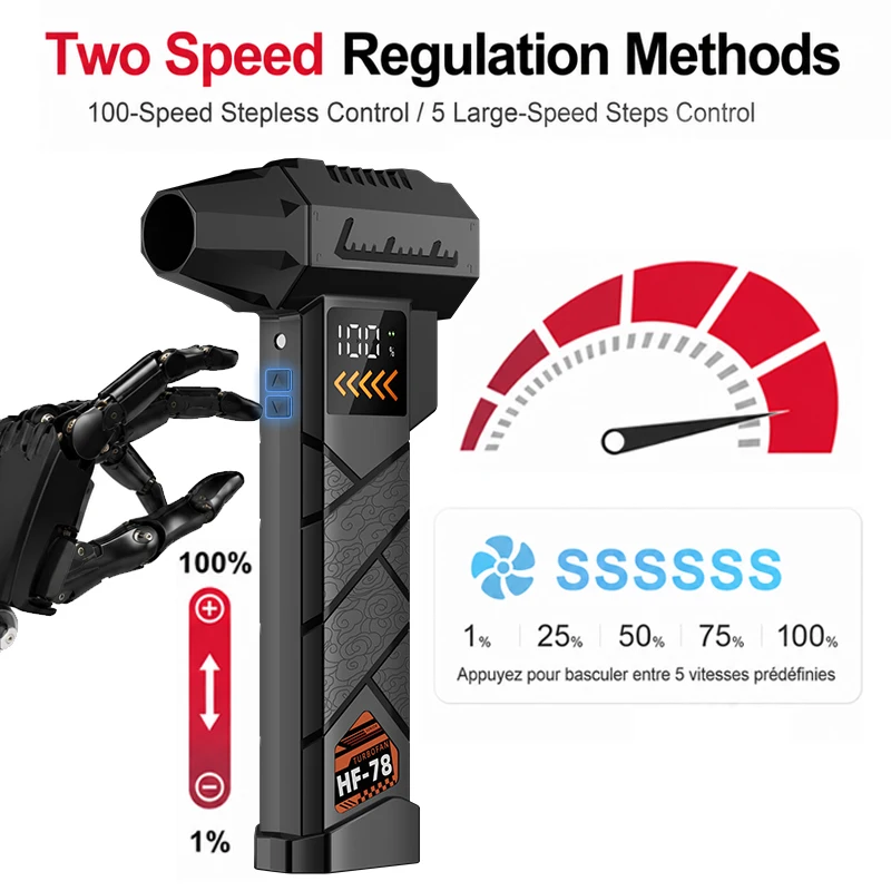 Super Powerful 2800000RPM Elec - مراجعة Dryer Car Blower وسعره