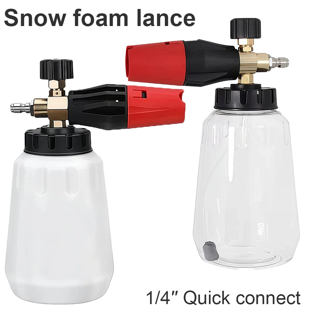 Adjustable Snow Foam Lance 1L  - مراجعة Pressure Washer Foam Gun وسعره