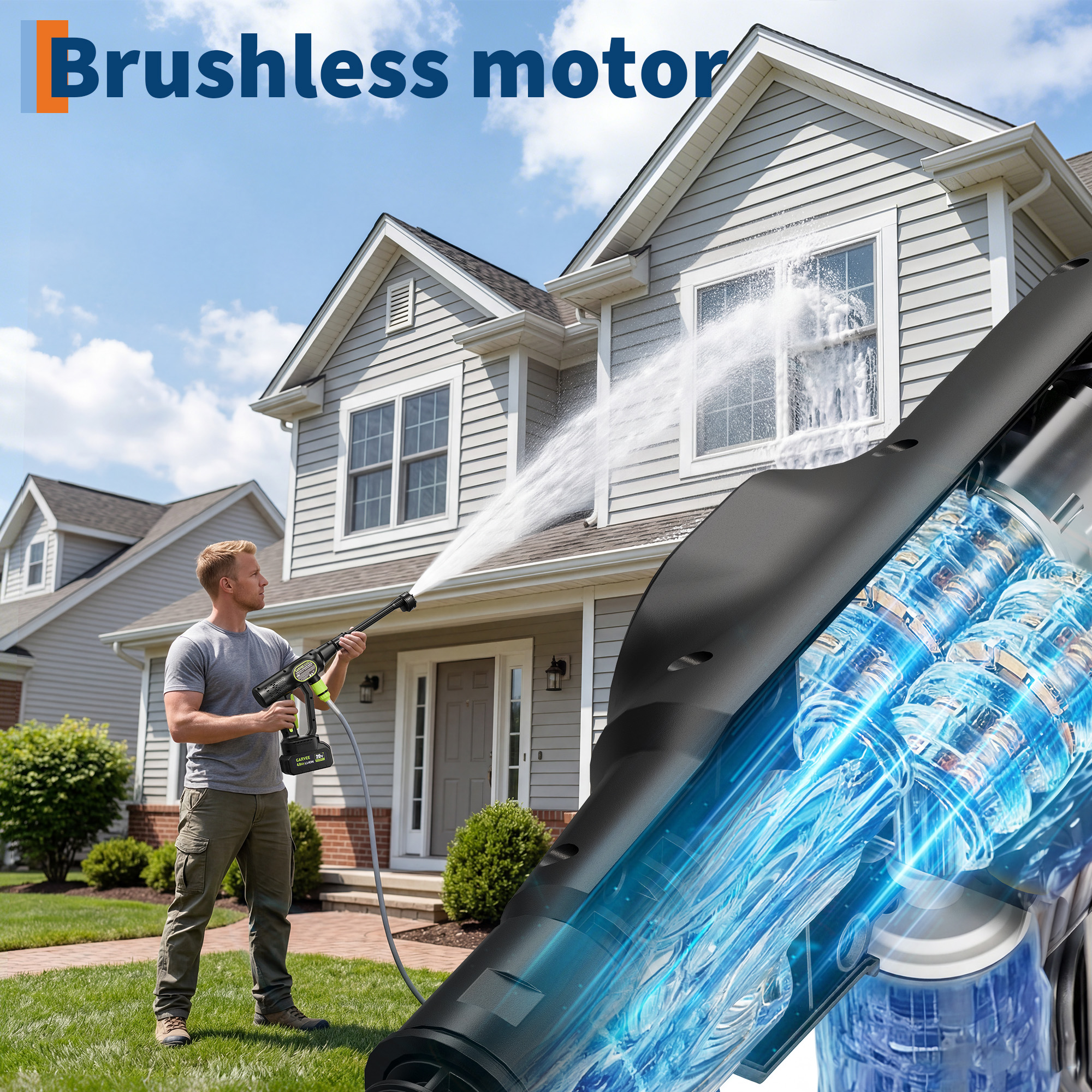 Cordless Pressure Washer, 320  - مراجعة Foam Cannon Car Wash وسعره