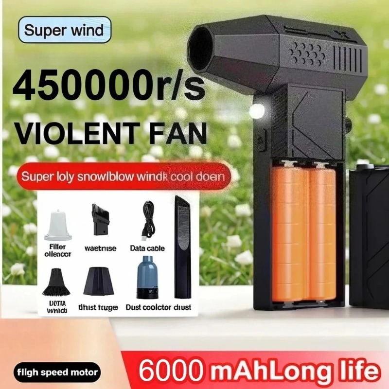 450000RPM Turbo Fan Brushless  - مراجعة Dryer Car Blower وسعره