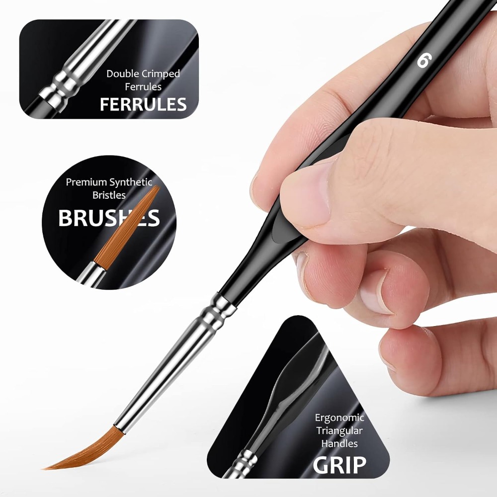Professional Micro Paint Brush - مراجعة Detailing Brush Set وسعره