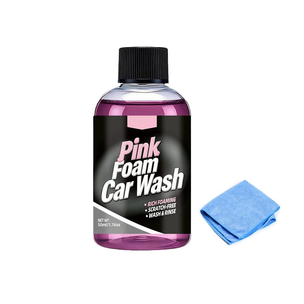 50ml Foam Car Wash Liquid Rich - مراجعة Microfiber Towel Detailing وسعره