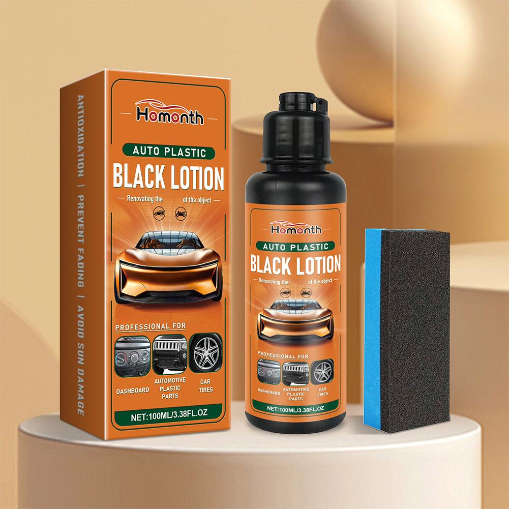 100ml Auto Plastic Black Lotio - مراجعة Trim Restorer Plastic وسعره