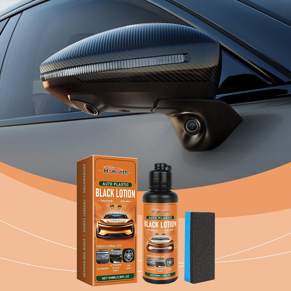 100ml Auto Plastic Black Lotio - مراجعة Trim Restorer Plastic وسعره
