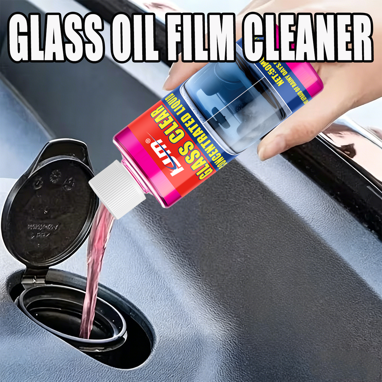 KJM Concentrated Car Glass Cle - مراجعة Glass Cleaner Streak وسعره